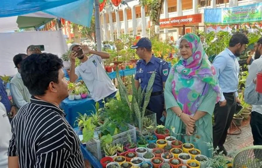Week-Long Tree Plantation Campaign and Fair Kicks Off in Meherpur