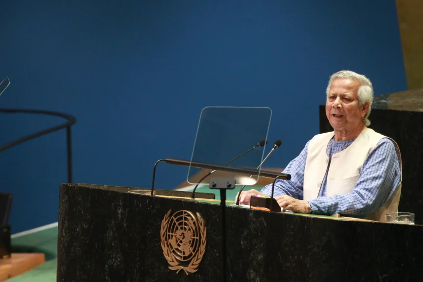Yunus urges int'l community to help build new Bangladesh