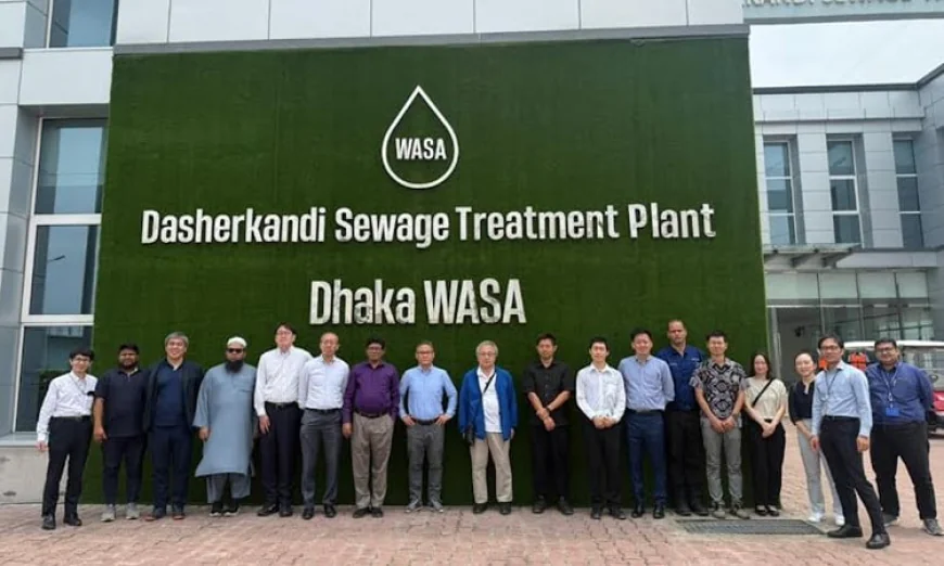 JICA Organizes Urban Environmental Business Study Tour in Bangladesh