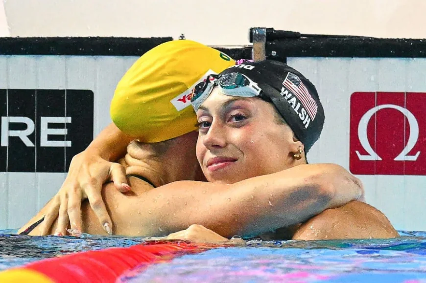 Gretchen Walsh Wins 100m Butterfly World Title for USA
