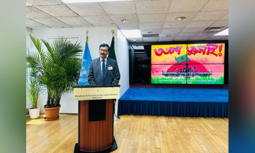 Touhid Tells UN: Youth Are Our Present Strength, Not Just the Future