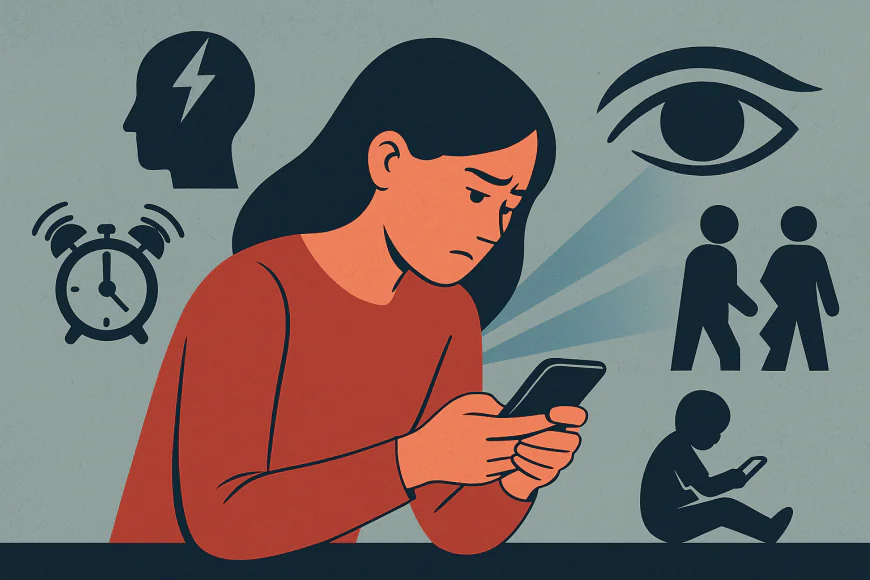 Excessive Smartphone Use Linked to Anxiety, Sleep Loss, and Social Isolation