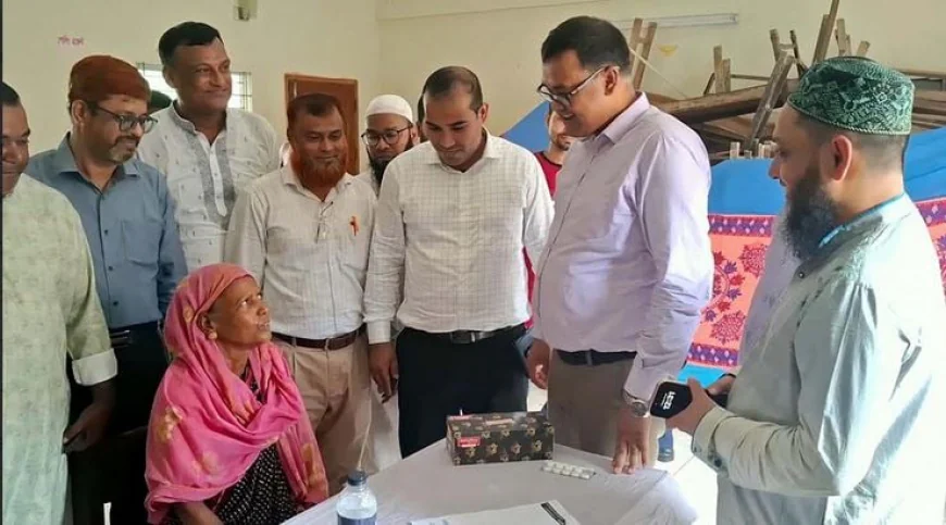 Free Treatment Provided to 1,000 Underprivileged Patients in Naogaon
