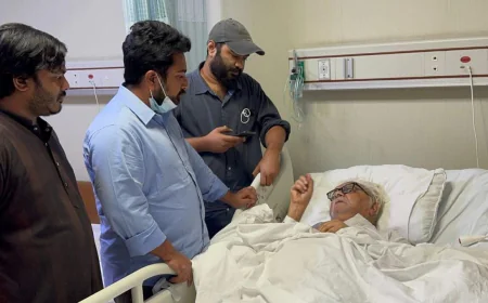 Nahid Islam Visits Ailing Badruddin Umar, Inquires About His Health