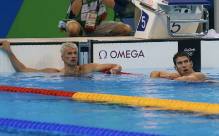 Phelps and Lochte Blast U.S. Swimming’s Underwhelming Worlds Performance