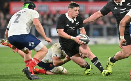 All Blacks' Cam Roigard Sidelined for Argentina Tests with Injury
