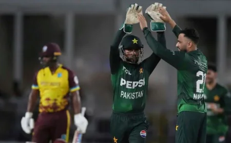 Holder’s Last-Ball Heroics Seal T20 Win for West Indies Over Pakistan