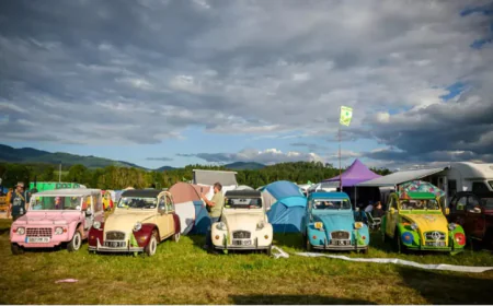 Citroën 2CV Enthusiasts Rally in Slovenia for Scenic Drive