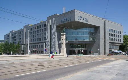 Swiss Stock Market Falls Over 2% Following US Tariff Hike