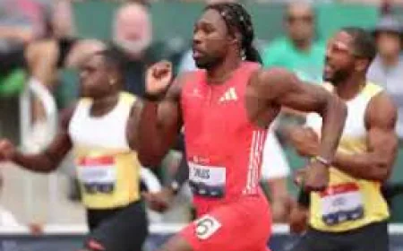 Lyles Wins Tense 200m, Bednarek Shoves Post-Finish at US Champs