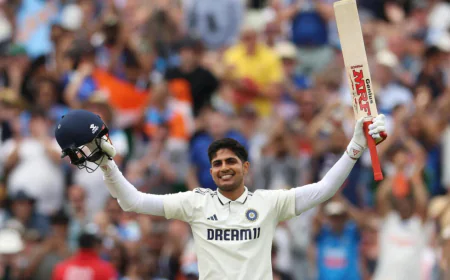 Shubman Gill: Leading India with Grace and Grit