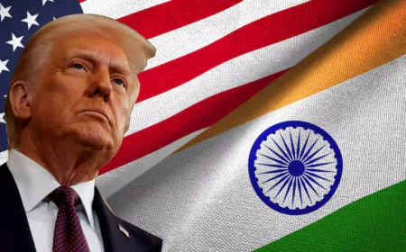 Trump Threatens Higher Tariffs on India Over Russian Oil Imports