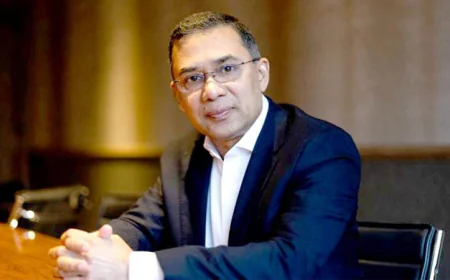 Tarique Rahman Expresses Gratitude to Interim Government