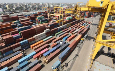 US 20% Counter-Tariff Takes Effect, Boosts Exports at Chattogram Port