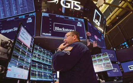 Nasdaq Hits Record High, Dow Dips as Tariff Hikes Begin