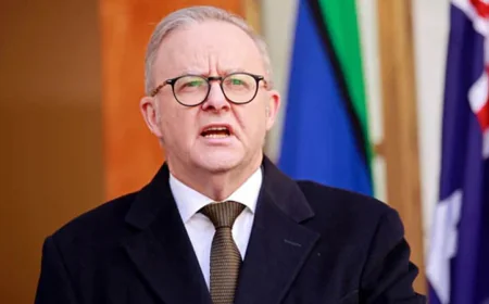 Australia to Recognise Palestinian State, Says PM