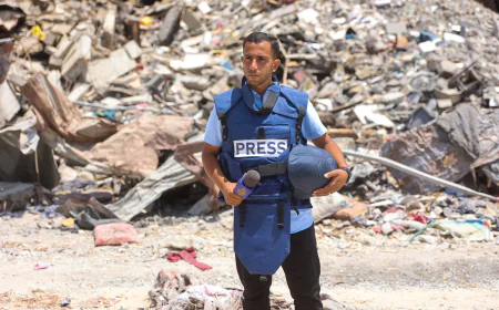 Death Toll from Israeli Strike on Al Jazeera Tent in Gaza Rises to Six