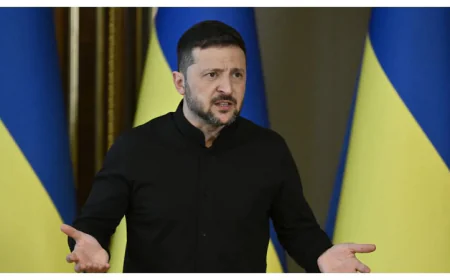 Zelensky Says ‘Concessions’ Won’t End Russia’s War