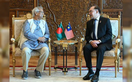 Bangladesh, Malaysia Pledge Stronger Partnership