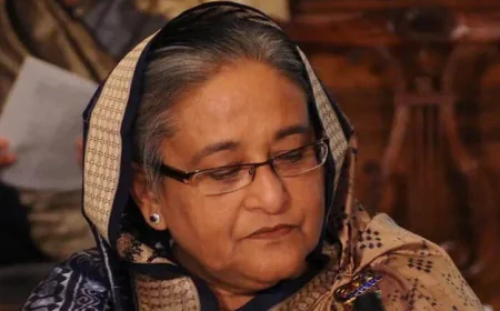 Testimony Tomorrow in 3 Rajuk Plot Scam Cases Against Hasina, Associates
