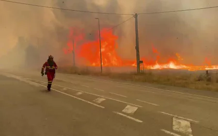 Man Killed in Spain Wildfire Amid Intensifying European Heatwave