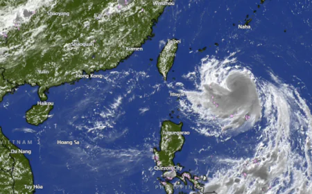 Hundreds Seek Shelter as Typhoon Podul Approaches Taiwan