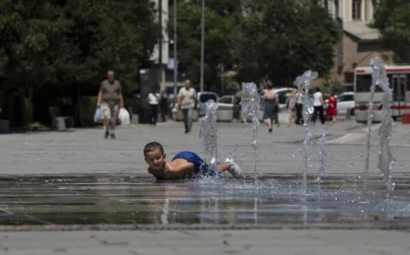 Kosovo Records Hottest Day Ever Amid July Heatwave
