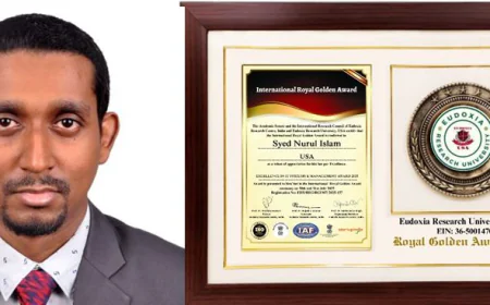 Engr. Syed Nurul Islam receives Excellence in ITSystems &Management Award-2025