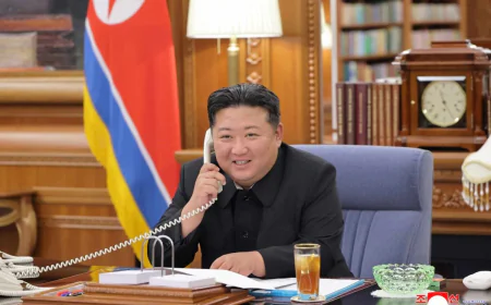 Putin and North Korea's Kim speak in phone call ahead of Alaska summit
