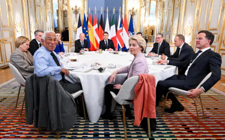 Trump calls European leaders great people ahead of Ukraine talks