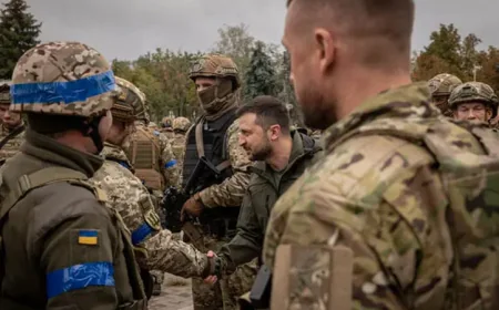 Ukraine Sends More Forces East to Counter Russian Gains, Says Zelensky