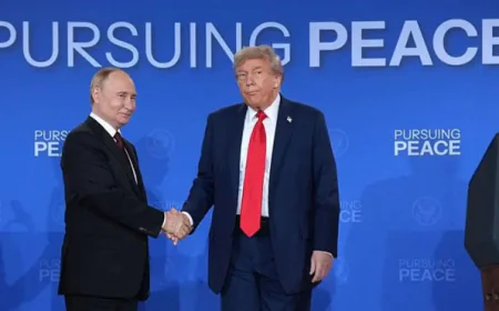 No Ukraine Deal as Trump and Putin Wrap Up Summit