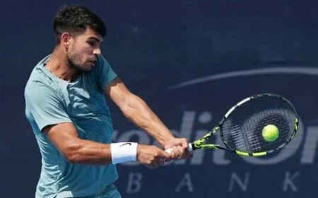 Alcaraz Advances to Cincinnati Semis; Rybakina Upsets World No. 1 Sabalenka