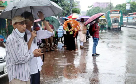 Rain Forecasted Nationwide