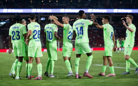 Barcelona Begin Title Defence with Comfortable Win Over Nine-Man Mallorca