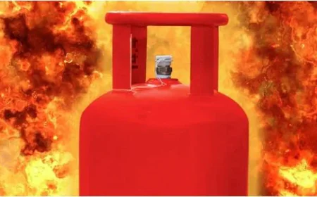 Two Suffer Burns in Mirpur Gas Cylinder Explosion