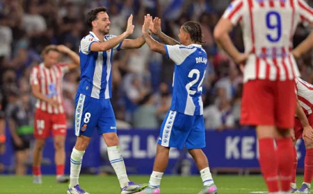 Espanyol Defeats Atletico in La Liga Opener