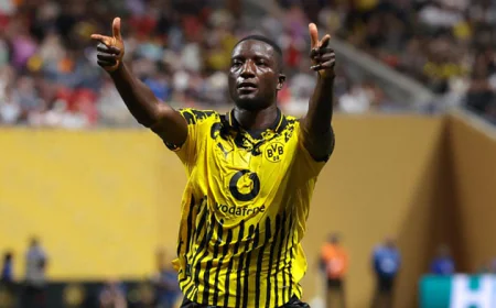 Guirassy Sends Dortmund Past Essen in German Cup Clash