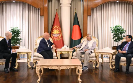 UN Envoy on Myanmar Holds Talks with CA