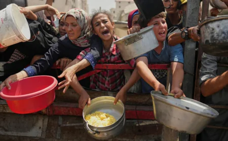 UN Declares First-Ever Famine in the Middle East, Striking Gaza