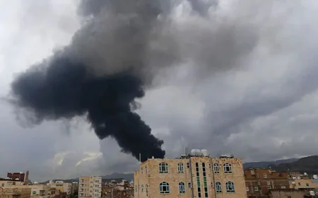 Huthis report six killed in Israeli strikes on Yemen's capital