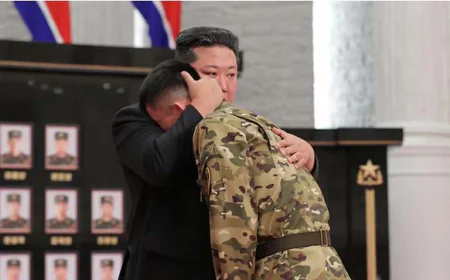 Kim Jong Un Consoles Families of Soldiers Killed in Russia’s War: KCNA