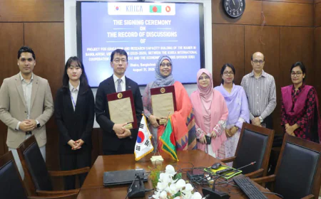 Korea signs $5.9m grant deal with Bangladesh
