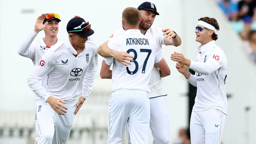 India Collapse in Series-Decider as Atkinson Hauls Five in Oval Thriller
