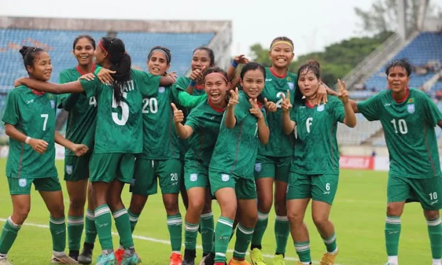 Women’s Football Team Departs for Laos