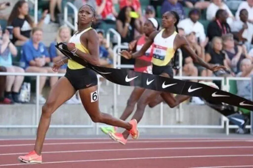 Jefferson-Wooden & Bednarek Sprint to US Trials 100 m Crowns