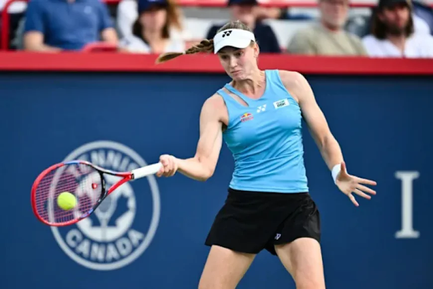 Rybakina to Meet Wildcard Mboko in WTA Canadian Open Semi-final