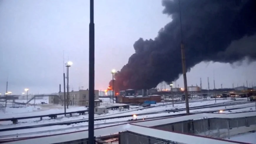 Moscow Attacks Kill Five in Ukraine; Russian Refinery Targeted