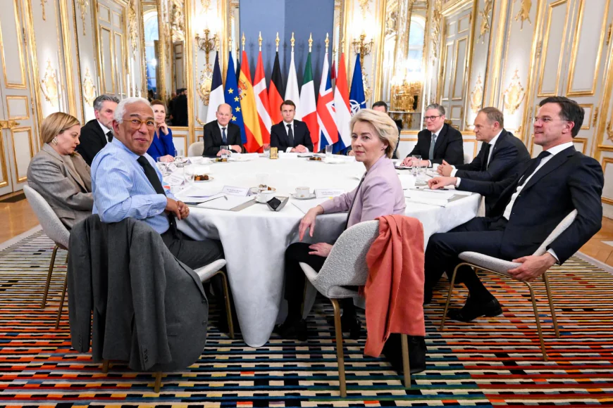 Trump calls European leaders great people ahead of Ukraine talks