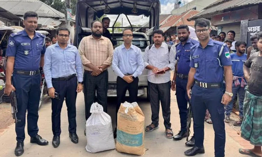 62 kg of Banned Polythene Seized by Mobile Court in Magura